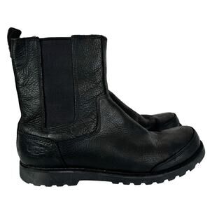 UGG Australia Herrick 3032 Chelsea Black Pull On Boots Shoes US 11